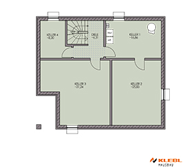 Klebl Hausbau Kellergeschoss Haustyp Strawinsky