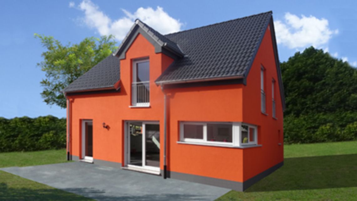 Klebl Hausbau Ansicht Haustyp Puccini EG DG