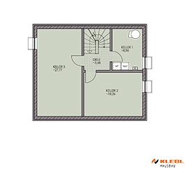 Klebl Hausbau Kellergeschoss Haustyp Puccini