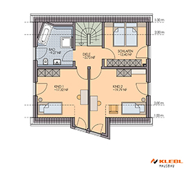 Klebl Hausbau Haustyp Dachgeschoss Bizet