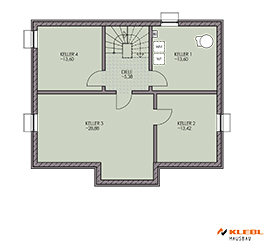 Klebl Hausbau Kellergeschoss Haustyp Lehar