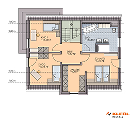 Klebl Hausbau Dachgeschoss Haustyp Borlasca