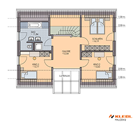 Klebl Hausbau Dachgeschoss Haustyp Beethoden
