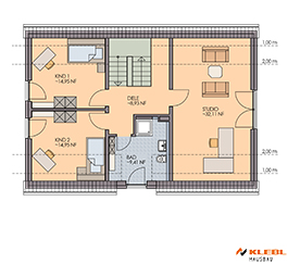 Klebl Hausbau Dachgeschoss Haustyp Liszt