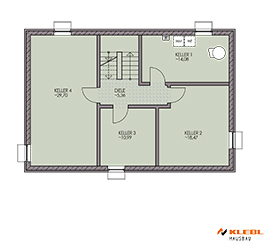 Klebl Hausbau Kellergeschoss Haustyp Liszt