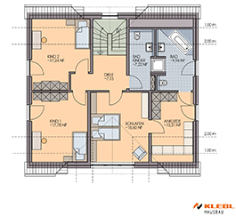 Klebl Hausbau Dachgeschoss Haustyp Tschaikowsky