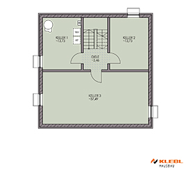 Klebl Hausbau Kellergeschoss Haustyp Corelli