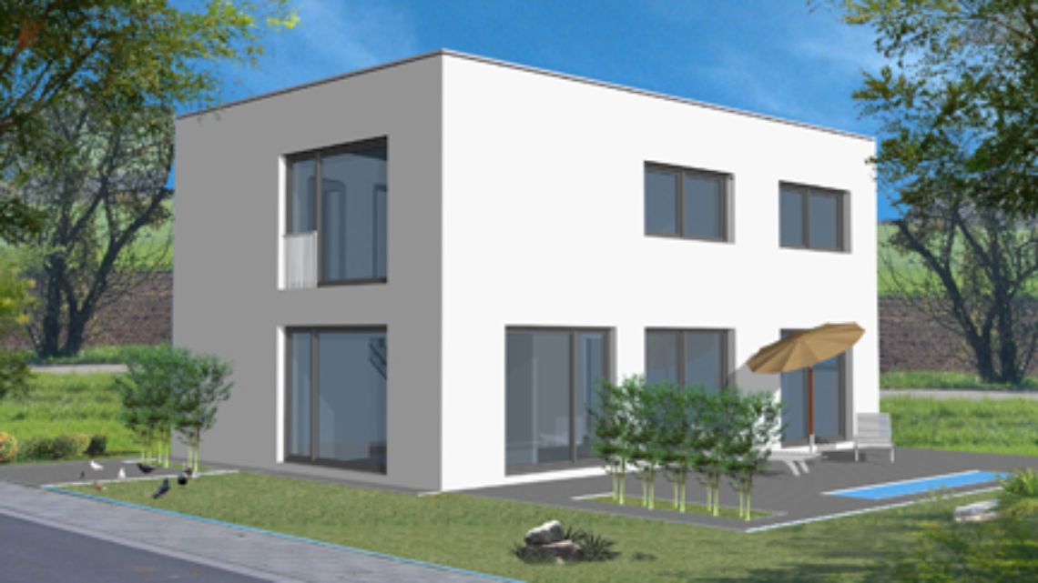 Klebl HAusbau Ansicht Haustyp Gershwin