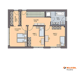 Klebl Hasubau Obergeschoss Haustyp Gershwin