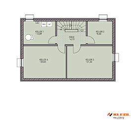 Klebl Hausbau Kellergeschoss Hauytyp Busoni