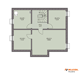 Klebl Hausbau Kellergeschoss Haustyp Vidal