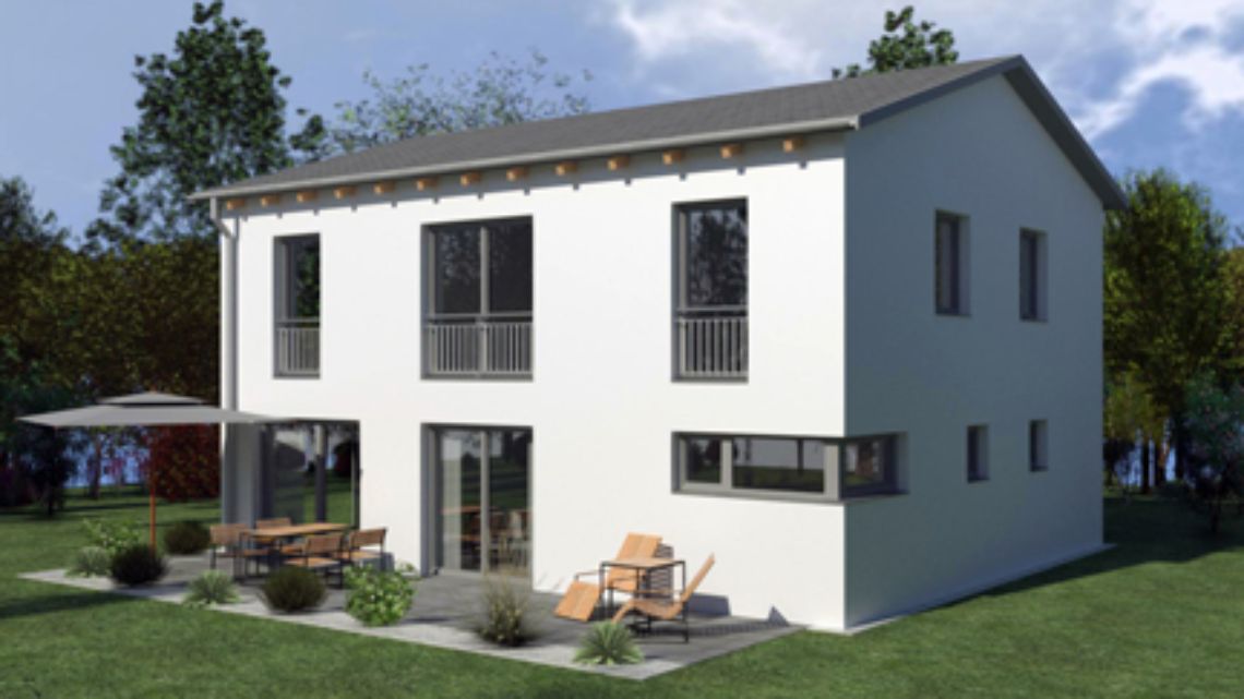 Klebl ahusbau Ansicht Haustyp Soubre