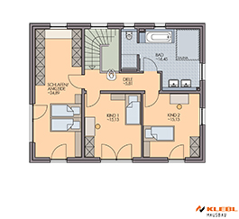 Klebl Hausbau Obergeschoss Haustyp Soubre