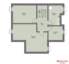 Klebl Hausbau Kellergeschoss Haustyp Smetana