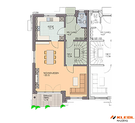 Klebl hausbau Erdgeschoss Haustyp Brahms
