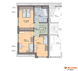 Klebl Hausbau Dachgschoss Haustyp Händel