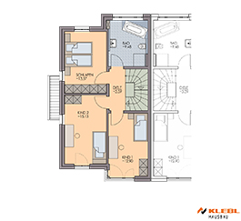 Klebl Hausbau Obergeschoss Haustyp Offenbach