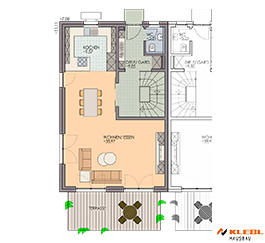 Klebl Hausbau Erdgeschoss Haustyp Grieg