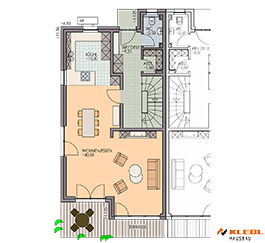 Klebl Hausbau Erdgschoss Haustyp Heller