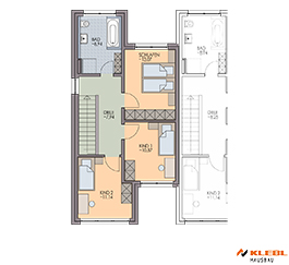Klebl Hausbau Obergeschoss Haustyp Loewe