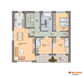 Klebl Hausbau Obergeschoss Haustyp Aleotti