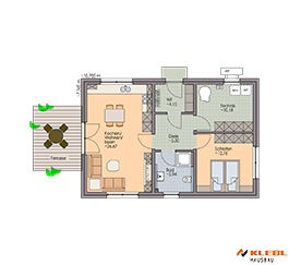 Klebl Hausbau Erdgeschoss Haustyp Dragonetti