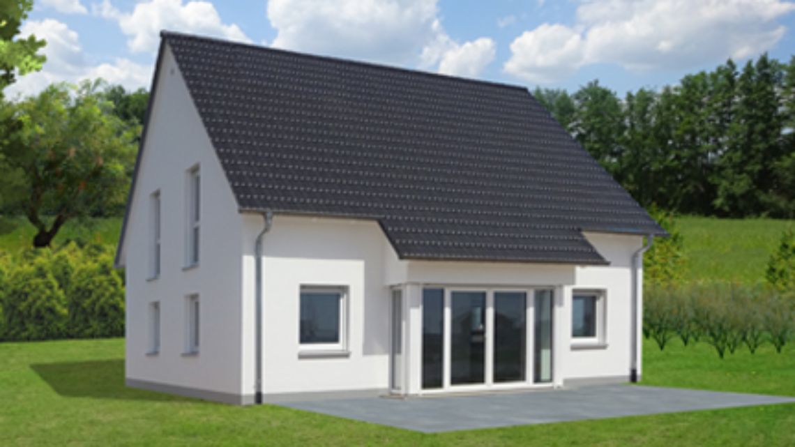 Klebl Hausbau Ansicht Haustyp Strauss 